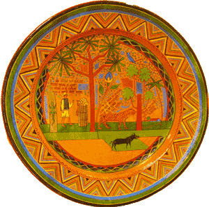 Ceramics Museum plate